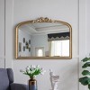 GlasFlength Decorative Wall Mirrors Classic Mirror Wall Mirror Decorative Arched Mirror Vanity Mirror for Living Room, Gold, 40.2"*1.6"*29.9" - 4 of 4