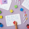Juvale 24 Pack Magnetic Mini Dry Erase Erasers for Classroom Whiteboard, School Supplies, Smiley Face, 4 Colors, 2 x 0.7 In - 2 of 4
