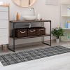 Non-Slip Machine Washable Runner Rugs Low Pile Area Rugs Non-Shedding Foldable Floor Mats for Hallway, Bathroom Kitchen - 2 of 4