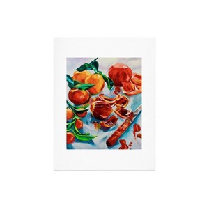 Deny Designs Fine Art by Clau Robles Gil Naranjas de Verano Art Print - 1 of 4