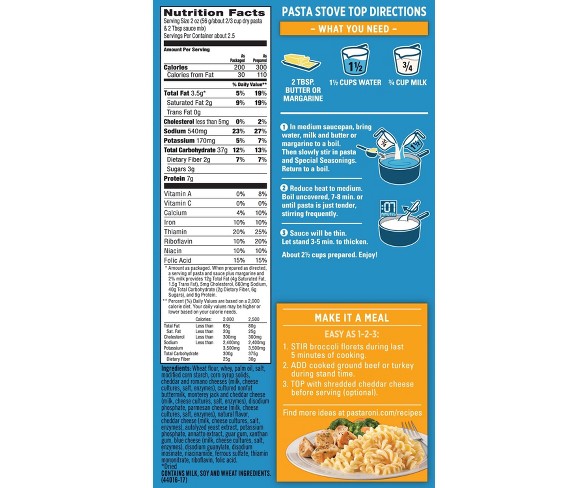 Pasta Roni Four Cheese Corkscrew Pasta - 6oz