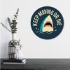 Courtside Market Global Wonders Photography Collection, Jaws Advice I Statement Piece Wood Décor - 2 of 4