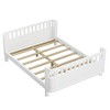 NicBex Twin/Full Size Bed Frame,Wood Platform Bed for Kids,Wood Low Profile Twin Bed with Rails for Girls and Boys,Wood Slats Support - 2 of 4