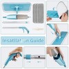 Spray Wet Mops for Hardwood Floors Microfiber Dust Dry Mop with 3 Microfiber Washable Pads Hard Wood Floor Mop w/Sprayer Commercial Home Use - 3 of 3