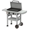 LoCo Cookers 2-Burner Flat Top Propane Grill, Portable & Outdoor, w/ Griddle Cooking Kit - 2 of 4