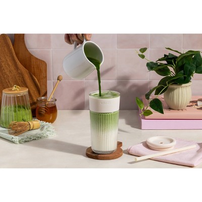 Ello Ava 18oz Straw Tumbler Cream MISSING STRAW