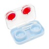 Unique Bargains Contact Lens Case Contact Lens Container Contact Lens Carrier 2.68"x1.77"x1.1" 1 Set - 2 of 4