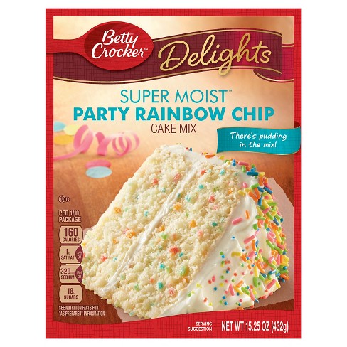 Betty Crocker Rainbow Chip Cake Mix 15 25oz Target