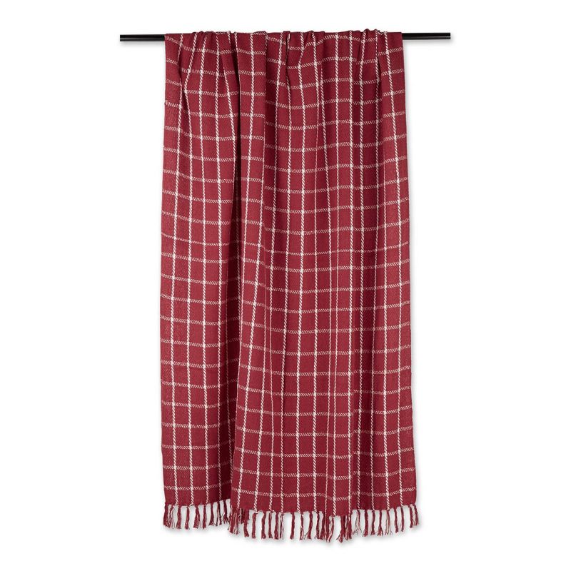 50"x60" Checked Plaid Throw Blanket - Design Imports, 4 of 7