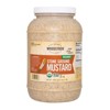 Woodstock Organic Stone Ground Mustard - Case of 4/128 oz - 2 of 4