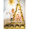 FAAYFIAN 3-Pack 78 ft 240-LED Battery Fairy Lights, Warm White Waterproof String Lights With 8 Modes and Timer - 3 of 4