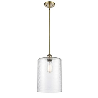 Cobbleskill - 1 Light Stem Hung Mini Pendant In Industrial Style-14 Inches Tall and 9 Inches Wide