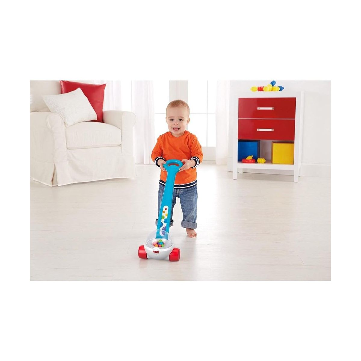 Fisher-Price Corn Popper Push Toy with Ball-Popping Action for Infants and Toddlers - thumbnail 4