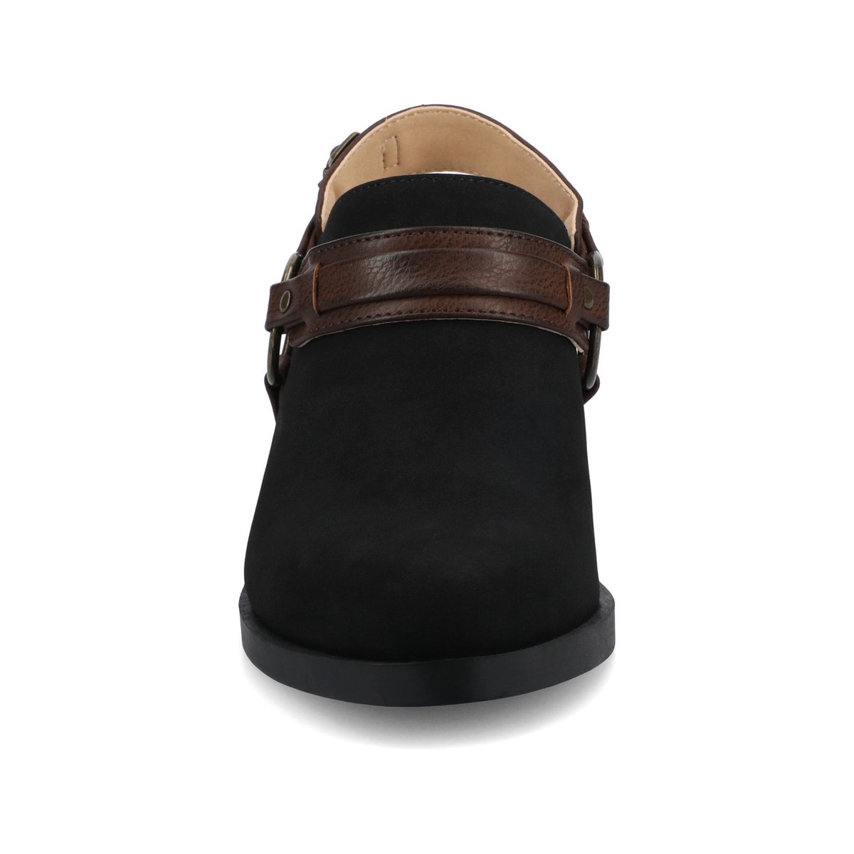Женские сабо Journee Collection Journee Women's Urbana Casual Strappy Mules, Black 9 — фото 6