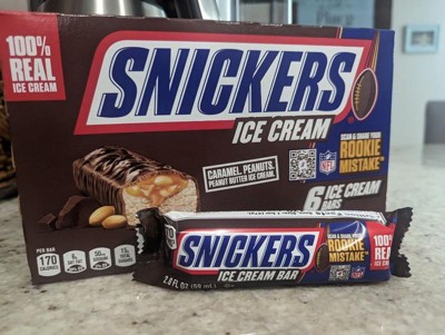 Snickers Ice Cream Bars - 12oz/6ct : Target