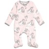 Disney Minnie Mouse Baby Girls Fleece 2 Pack Woobie Coveralls Newborn to Infant Sizes (Newborn - 24 Months) - 3 of 4