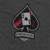 Men's Top Gun Maverick Phoenix Call Sign T-Shirt Charcoal X Large - 4 of 4