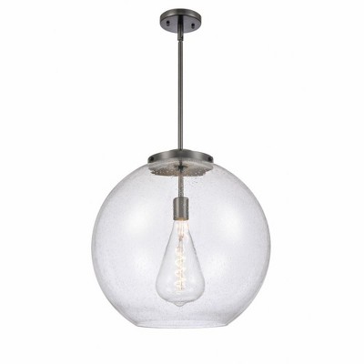 Athens - 1 Light Pendant In Industrial Style-18.38 Inches Tall and 17.75 Inches Wide