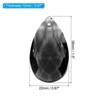 Unique Bargains Crystal Pendants Teardrop Beads for DIY Lamp Arts Crafts Decoration 10 Pcs - 2 of 4