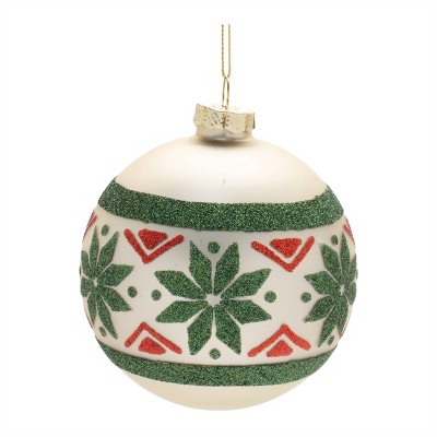 Nordic Glass Ball Ornament (Set of 6)