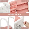 Kids Step Stool with Handles, Adjustable Toddler 3-Step Stool with Non-Slip Design, Plastic Stepping Standing Stool Helper, for Bathroom, Sink - 2 of 4