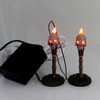 Department 56 Accessory 4.0 Inch Lit Nightmares Halloween , Halloween Accessory Skulls (2PC) - 2 of 3