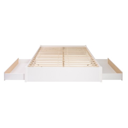 Select 4 - Post Platform Bed with 2 Drawers - Prepac - image 1 of 4