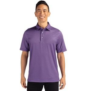 Cutter & Buck Pike Banner Print Stretch Men's Polo Shirt - 1 of 1