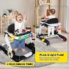 Kinder King 5-in-1 Baby Walker with Music & Lights, Activity Center for Toddler, Adjustable Height, Safety Bumper - 4 of 4