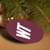 West Texas A&M Primary Logo Aluminum Holiday Christmas Tree Ornament - 4 of 4