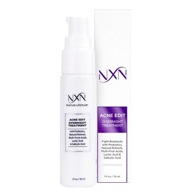 NxN Acne Edit Overnight Treatment - 1 fl oz