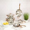 BergHOFF Ouro Gold 16Pc 18/10 Stainless Steel Cookware Set - image 2 of 4