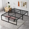 Twin Size Bed Frame Platform, 14 inch Metal Twin Bed Mattress Frame with 3 in 1 Steel Support - 3 of 4