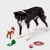 Reindeer Dog Rope Plush Toy Set - 4pcs - Boots & Barkley™ - 2 of 3