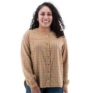 Aventura Clothing Women's Carly Long Sleeve Round Neck Blouse - 1 of 4