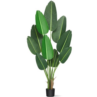 Whizmax Artificial Bird Of Paradise Plant Tree 5 Feet, Faux Bird Of ...