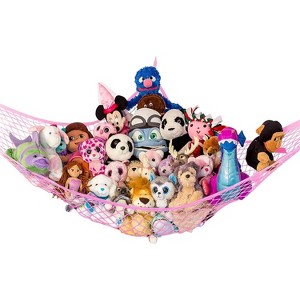 Lilly's Love Hanging Toy Storage Net Hammock, 1 Pack - 1 of 4