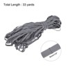Unique Bargains Flat Elastic Band for Sewing Braided Stretch Strap Cord Rope for Wigs Craft DIY - 2 of 3