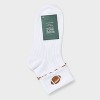 Women's Game Day Embroidered Football Pointelle Bobby Socks with Lettuce Edge Cuff - Wild Fable™ - 2 of 3