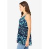Woman Within Plus Size Tiered Tank - 4 of 4
