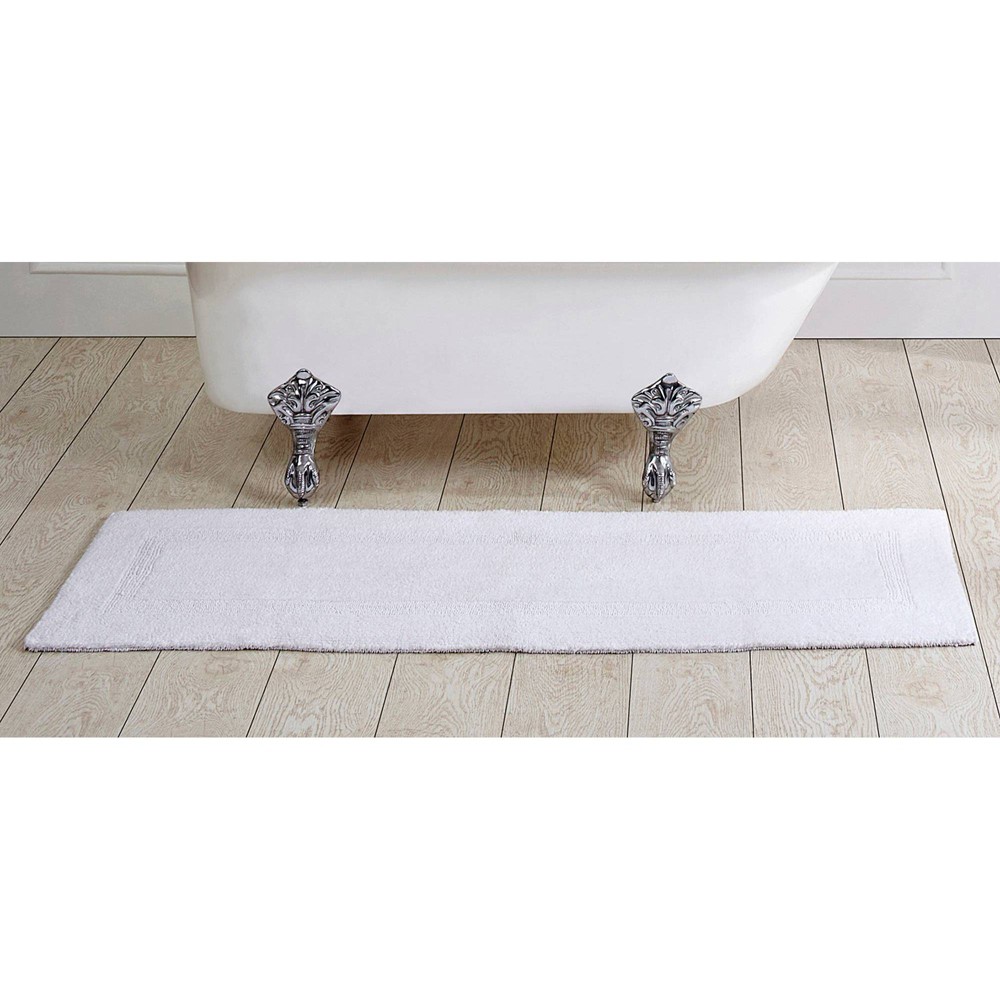 20inx60in Lux Collection Bath Rug White - Better Trends