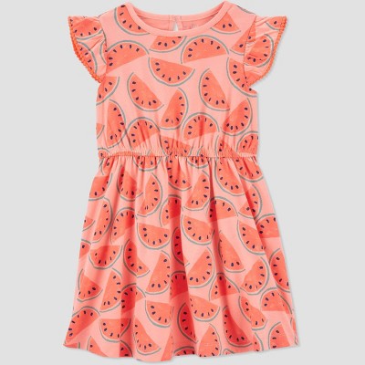 Carter s Just One You Toddler Girls Watermelon Dress Pink