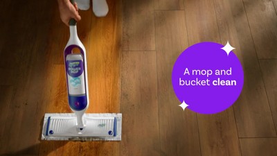 Swiffer Power Mop Multi-Surface Purple Mopping Pad Refills