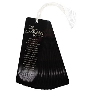 A Master's Touch Midnight Black 6 x 2 Paper Tassel Bookmarks Pack of 12 - 1 of 2