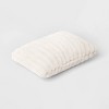 Channeled Faux Fur Lumbar Throw Pillow - Room Essentials™ - 3 of 4