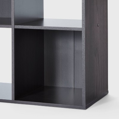 Espresso Brown 12-Cube Organizer Shelf with Storage Cubbies