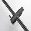 SEVOBAL Shower Faucets, Adjustable Handheld Shower System with Slide Bar for Customizable Bathroom Experience, Black, 30"*6.8"*4.3" - 3 of 4