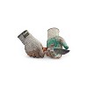 G & F Products CUTShield Cut Protection Fiber Gloves Medium A5 Cut Level Grey and Green Pair - 3 of 4