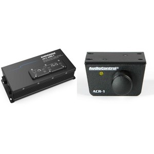 AudioControl ACX-300.1 Mono Powersports/Marine Amplifier — 300 watts RMS x 1 at 2 ohms with 8GA OFC Pure Copper Wiring Kit with ACR-1 Bass Knob Remote - 1 of 4