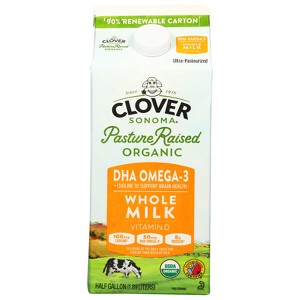 Clover Sonoma Organic Pasture Raised Milk - 1 of 1